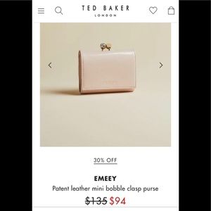 Ted Baker mini patent leather